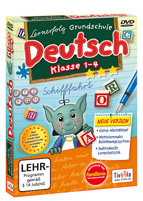 Lernerfolg Grundschule Deutsch 1-4 Klasse, 1 DVD-ROM (Neue Version)