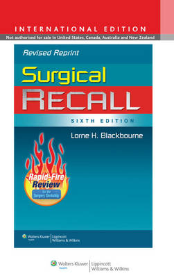 Surgical Recall - Lorne H. Blackbourne