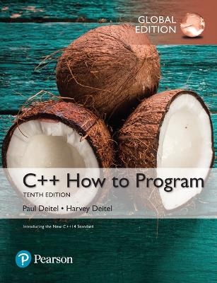 C++ How to Program, Global Edition + MyLab Programming with Pearson eText (Package) - Paul Deitel, Harvey Deitel