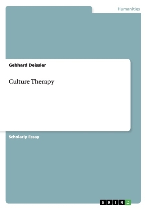 Culture Therapy - Gebhard Deissler