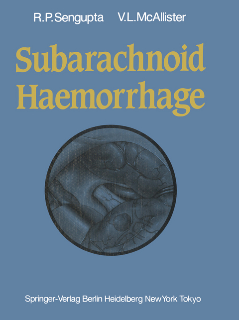 Subarachnoid Haemorrhage - Ram P. Sengupta, Victor L. McAllister