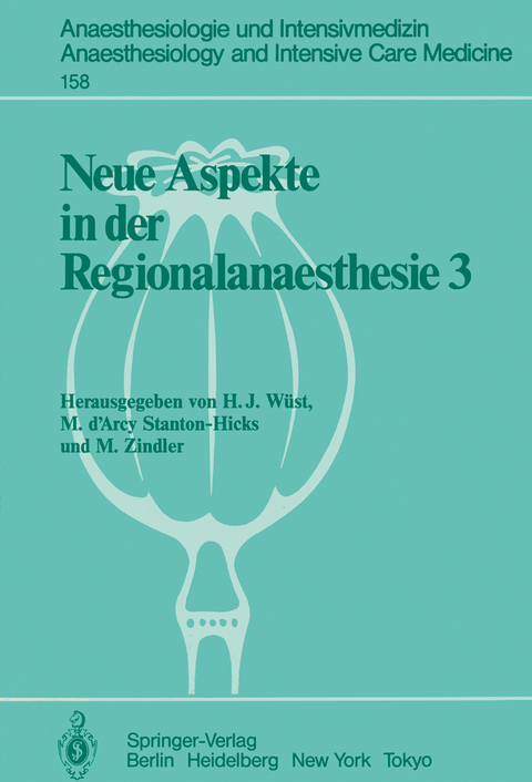 Neue Aspekte in der Regionalanaesthesie III - 