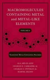 Macromolecules Containing Metal and Metal-Like Elements, Volume 6 - 