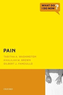 Pain - Tabitha A. Washington, Khalilah M. Brown, Gilbert J. Fanciullo