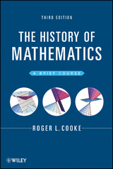 History of Mathematics -  Roger L. Cooke