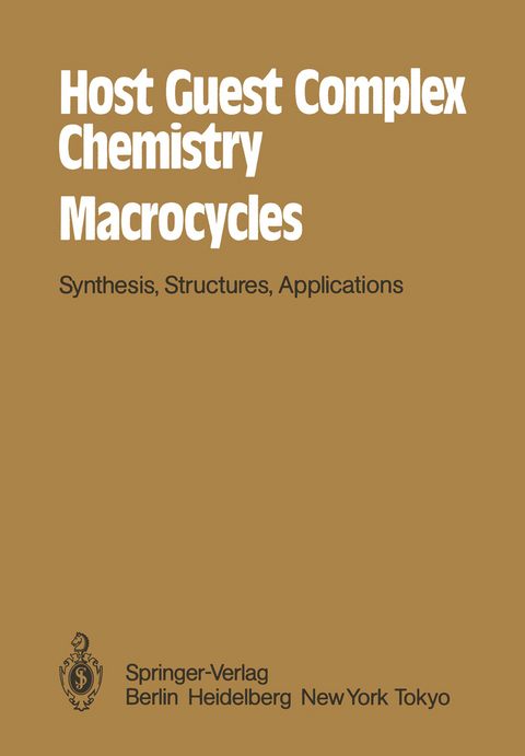 Host Guest Complex Chemistry Macrocycles - 