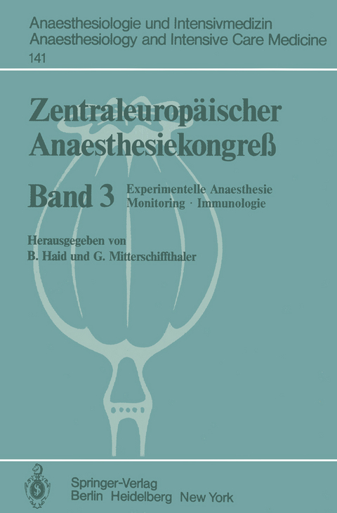 Zentraleuropäischer Anaesthesiekongreß - 