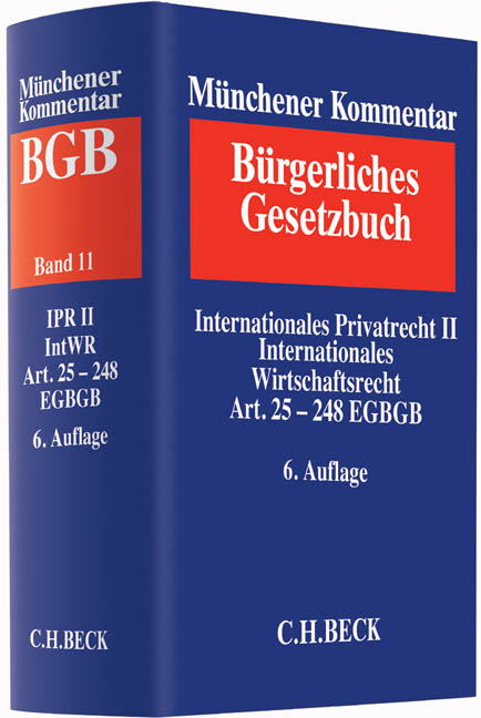 Münchener Kommentar zum Bürgerlichen Gesetzbuch - 