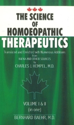 Science of Homoeopathic Therapeutics - 