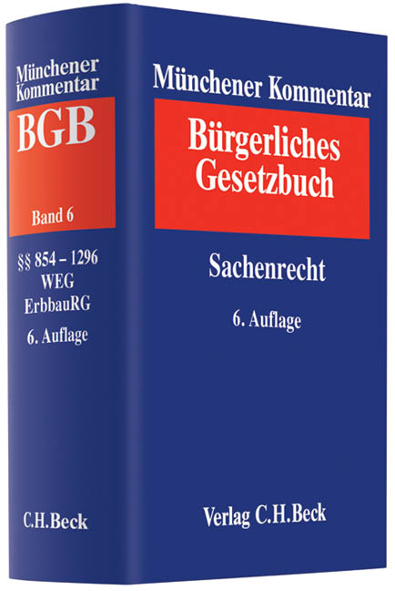 Münchener Kommentar zum Bürgerlichen Gesetzbuch - 