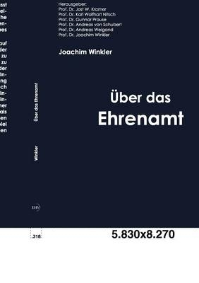 Über das Ehrenamt - Joachim Winkler