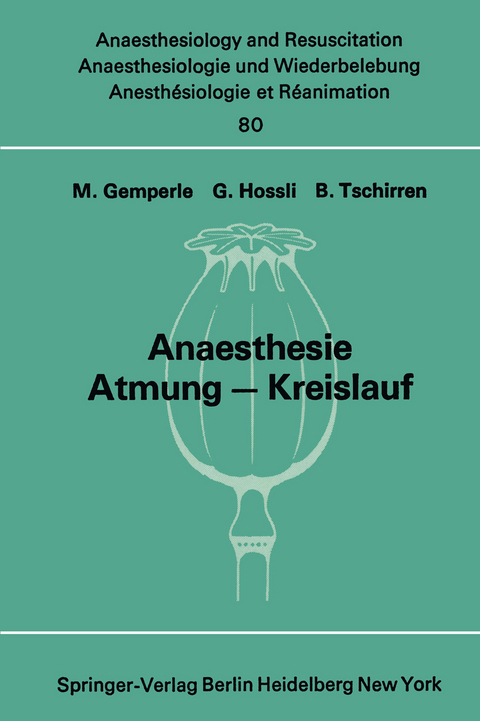 Anaesthesie Atmung — Kreislauf - 