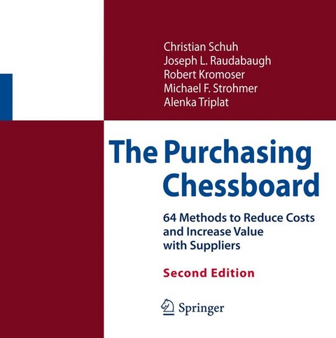 The Purchasing Chessboard - Christian Schuh, Joseph L. Raudabaugh, Robert Kromoser, Michael F. Strohmer, Alenka Triplat