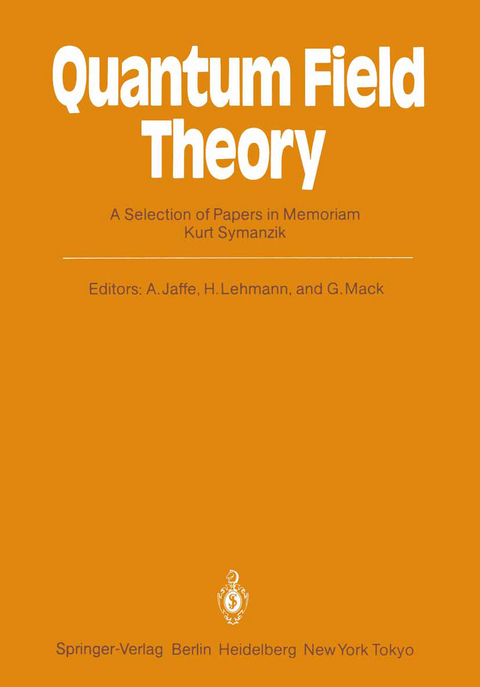 Quantum Field Theory - 