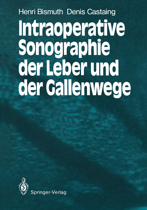 Intraoperative Sonographie der Leber und der Gallenwege - Henri Bismuth, Denis Castaing