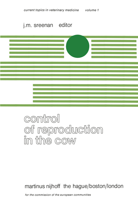 Control of Reproduction in the Cow - 