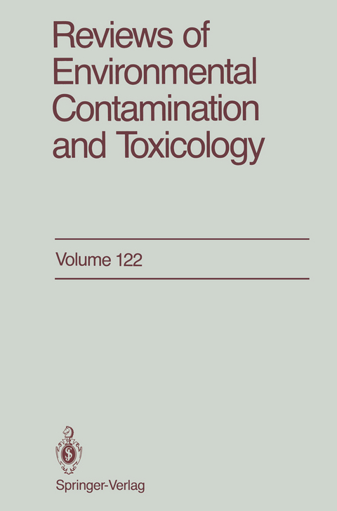 Reviews of Environmental Contamination and Toxicology - George W. Ware