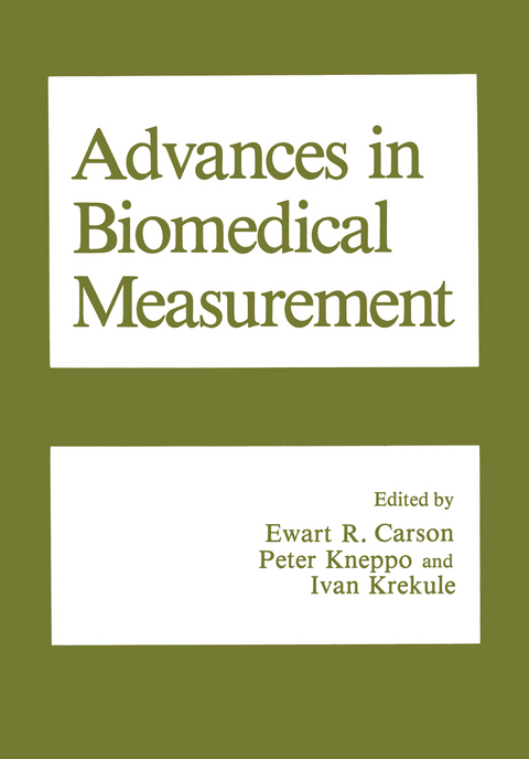 Advances in Biomedical Measurement - 