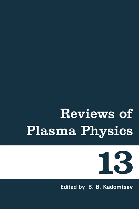 Reviews of Plasma Physics - 