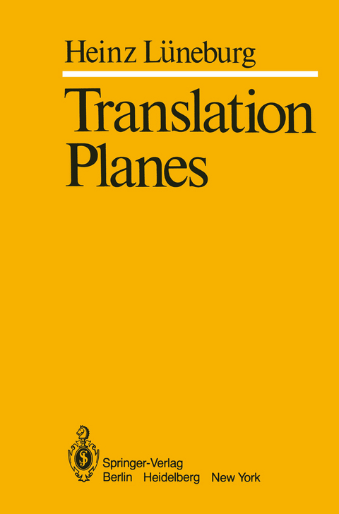 Translation Planes - H. Lüneburg