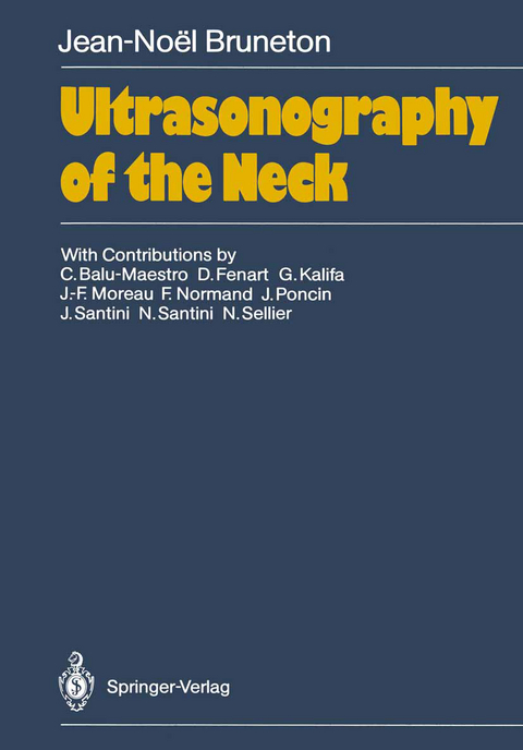 Ultrasonography of the Neck - Jean-Noel Bruneton