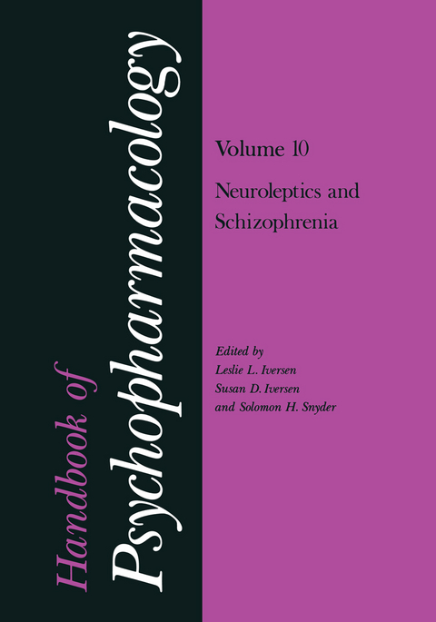 Handbook of Psychopharmacology - 