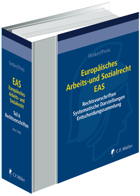 Europäisches Arbeits- und Sozialrecht - EAS - Hartmut Oetker, Ulrich Preis, Alexander Block, Udo Börgmann, Jan Busche, Michael Coester, Johannes Dietlein, Eberhard Eichenhofer, Julia Eichinger, Andreas Feuerborn, Martin Franzen, Maximilian Fuchs, Wolfgang Goos, Martina Haedrich, Kai Hasselbach, Curt Wolfgang Hergenröder, Gerhard Igl, Detlev Joost, Thomas Kania, Stefanie Klein-Jahns, Michael Kliemt, Wolfhard Kohte, Juliane Kokott, Norbert Franz Kollmer, Kurt Kreizberg, Peter Mankowski, Andreas Marschner, Dirk Olzen, Susanne Peters-Lange, Thomas Raab, Sabine Regelin, Dieter Reuter, Ulrich Runggaldier, Michael Sachs, Monika Schlachter, Birgit Schmidt am Busch, Roland Schwarze, Hans-Harald Sowka, Ralf Steffan, Heinz-Dietrich Steinmeyer, Wolf-Dietrich Walker, Rolf Wank, Christoph Weber, Heinz-Josef Willemsen, Peter Winkler von Mohrenfels, Jan Ziekow, Uta Biskup, Wolfgang Balze