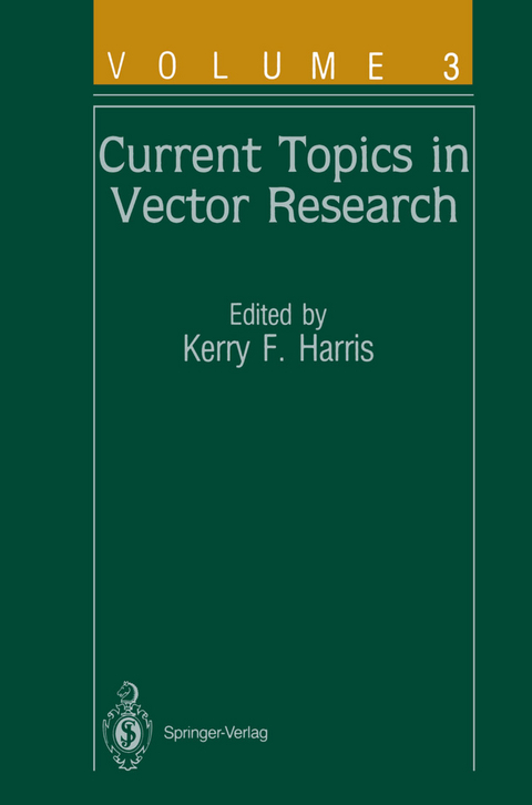 Current Topics in Vector Research