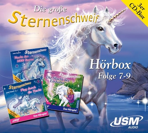 Die große Sternenschweif Hörbox Folgen 7-9 (3 Audio CDs) - Linda Chapman