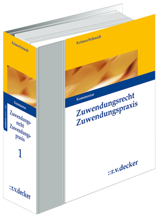 Zuwendungsrecht - Zuwendungspraxis - Erwin Krämer