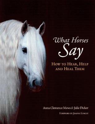 What Horses Say - Anna Clemence Mews, Julie Dicker