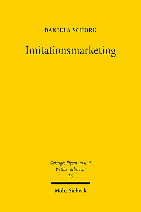 Imitationsmarketing - Daniela Schork