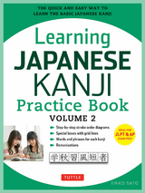 Learning Japanese Kanji Practice Book Volume 2 -  Ph.D. Eriko Sato