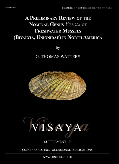 A Preliminary Review of the Nominal Genus Villosa of Freshwater Mussels (Bivalvia, Unionidae) in North America - G. Thomas Watters