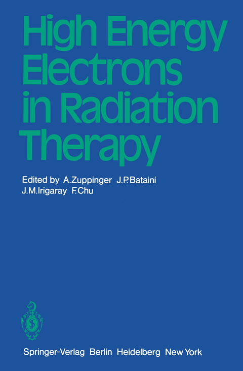 High Energy Electrons in Radiation Therapy - 