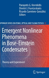 Emergent Nonlinear Phenomena in Bose-Einstein Condensates - 