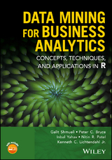 Data Mining for Business Analytics - Galit Shmueli, Peter C. Bruce, Inbal Yahav, Nitin R. Patel, Kenneth C. Lichtendahl