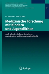 Medizinische Forschung mit Kindern und Jugendlichen - Franziska Sprecher