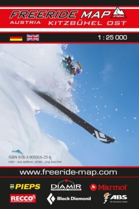 Freeride Map Kitzbühel Ost