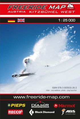 Freeride Map Kitzbühel West