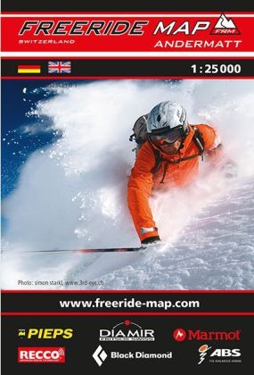 Freeride Map Andermatt