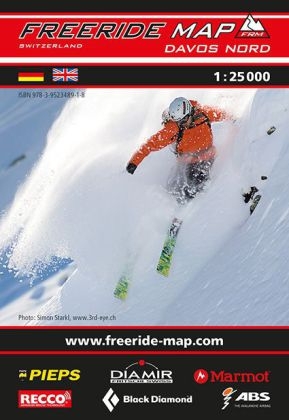 Freeride Map Davos Nord