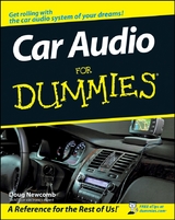 Car Audio For Dummies - Doug Newcomb