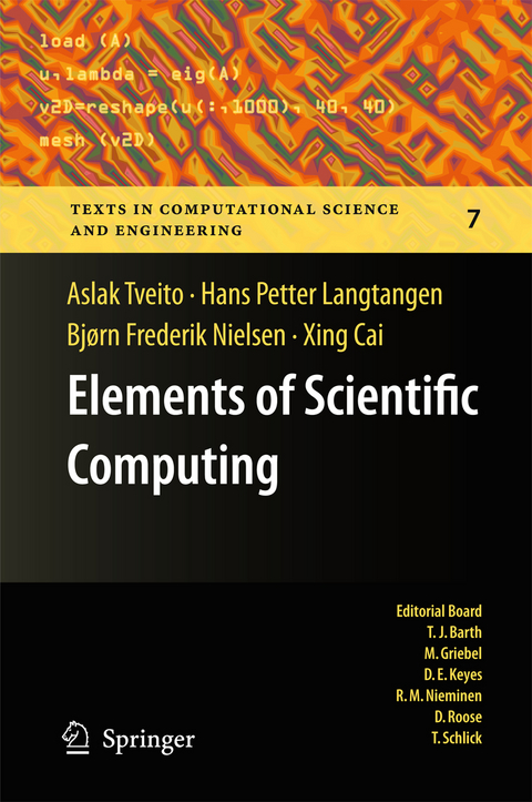 Elements of Scientific Computing - Aslak Tveito, Hans Petter Langtangen, Bjørn Frederik Nielsen, Xing Cai