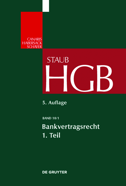 Handelsgesetzbuch / Bankvertragsrecht 1