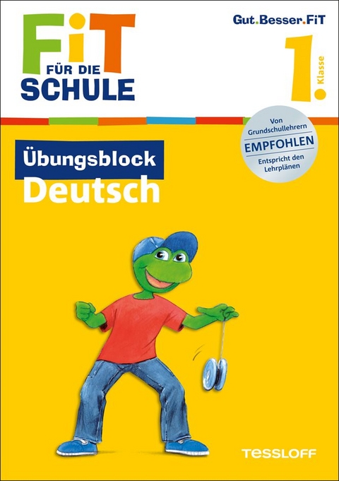 Fit für die Schule: Übungsblock Deutsch. 1. Klasse - Werner Zenker