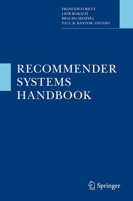 Recommender Systems Handbook - 