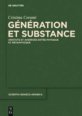 Generation Et Substance - Cristina Cerami