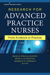 Research for Advanced Practice Nurses - 