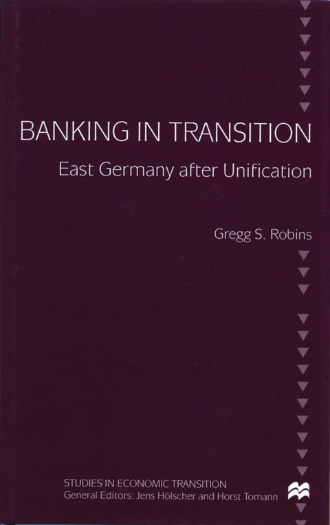 Banking in Transition - G. Robins